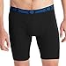 C9 Champion Men's Long Leg Boxer Brief, Ebony/Underwater Blue/Teal Regatta/Thundering Grey Heather, XL