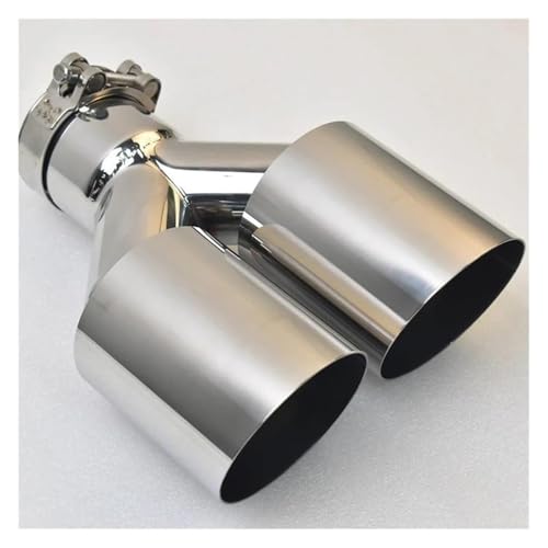 Silenciador de escape para rutas en carretera con elegante acabado de 89 mm