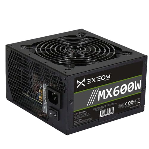 Fuente de Alimentación Exeom® Silent MX600W Ultra Pc Sobremesa