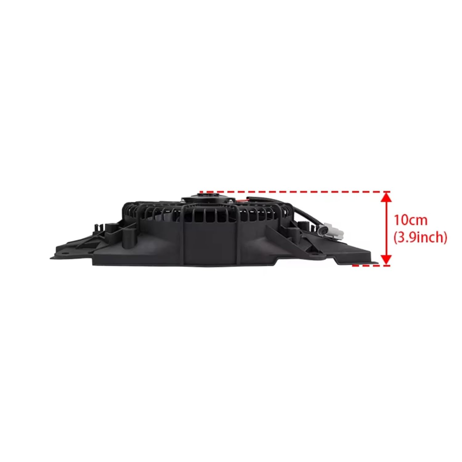 Engine Cooling Fan Mount Kit 12V 24V Electric Radiator Condenser Fan Radiator Cooling Fan for A/C Car Truck for Pickup Air Conditioning Condenser Fan