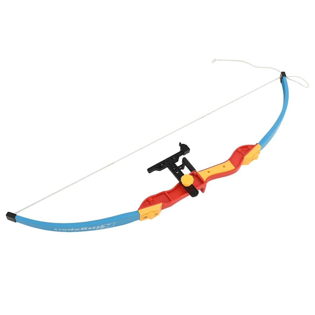 Set di tiro con l'arco con bersaglio per bambini, include arco, frecce con punta a ventosa, bersaglio per esterni, estate, gioco di movimento, coordinazione, bambini, famiglia, giardino