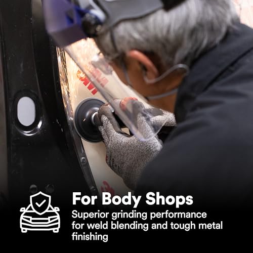 3M Cubitron 3 Roloc Fibre Disc, 33491, 80+, 2 in, Precision Shaped Ceramic Grain, Quick Change Abrasive Disc for Grinding, Weld Blending, Deburring, High Cut Rate and Long Life, Pack of 15 - image 7