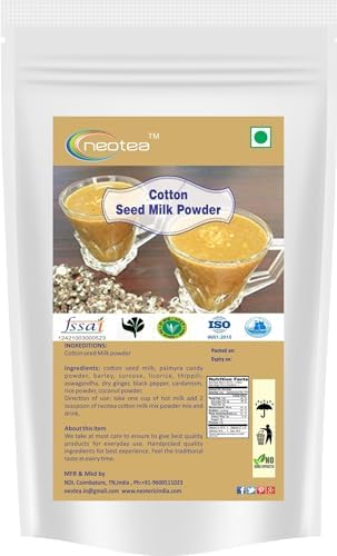 Neotea Cotton Seed Milk Powder, Paruthi Paal, 250G