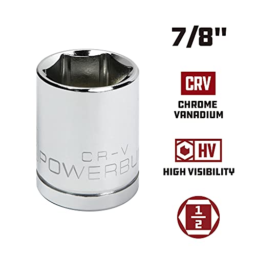 Alltrade 940081 1/2" Dr. 7/8" 6Pt Socket #TOP1