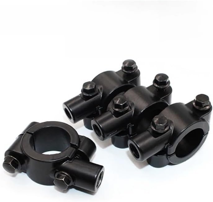 Fit For Motorcycle Mirror Mount 1PC M8 M10 22mm 25mm Rearview Seat Bracket Handlebar Bracket(1pc 10mm)