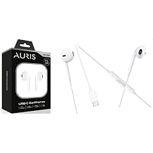 Auris HF60 Type-C Mikrofonlu Kulakl k, iPhone 15 ile Uyumlu, Beyaz