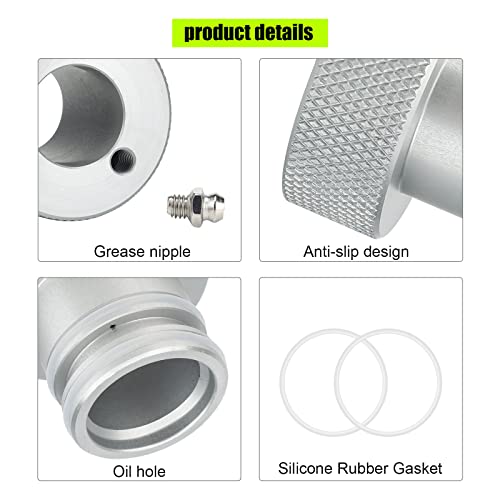 3Mirrors Wheel Bearing Greaser Tools Compatible With Ranger 800 900 Xp1000 And Most Utv Atv Polaris Can-Am Maverick X3 Bearings W/Inner Dimension Of 35Mm+39Mm+40Mm+ 44Mm, 4 Pcs Upgrade #TOP5