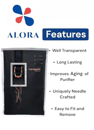 Image of Alora Body Protective Cover For Aquaguard Ritz & Aquaguard Royale RO+UV+Active Copper Tech Water Purifier Model, Lightweight & Durable Cover, Easy Installation.