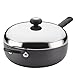 Circulon 83859 Classic Hard Anodized Nonstick Chef Pan / Saute Pan / Frying Pan - 4 Quart, Gray