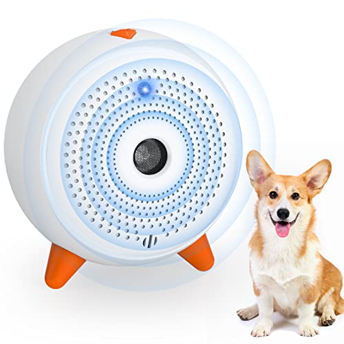Dog Barking Control Devices, Rechargeable Anti Barking Device, 26Ft Ultrasonic Dogs Barking Control Device Indoor Outdoor, Waterproof Stoping Small Medium Large Dog Barking Deterrent Device Anti Bark #TOP2
