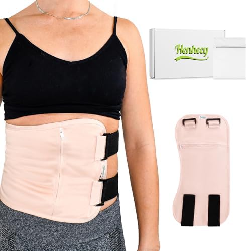 Castor Oil Pack Compress - Castor Oil Wrap for Liver Detox and Cleansing with Extra Pouch for Ice or Heating Pad - Soft Cotton, Reusable and Mess-Free (Castor Oil Not Included)