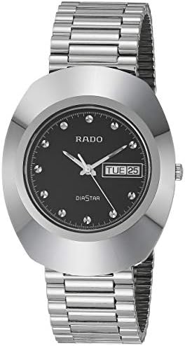 Rado DiaStar Original Quartz Watch with Stainless Steel Strap, Silver, 35 mm (Model: R12391153)