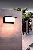 LUZ FUNCIONAL PARA EXTERIORES: Ideal para iluminar entradas, balcones, muros, caminos o zonas de paso. Seguridad y estética en un solo en producto. Modo nocturno y Modo sensor por movimiento.