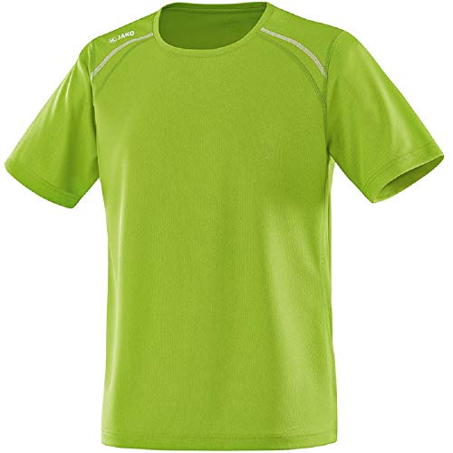 JAKO T-Shirt Run - Camiseta de Running para niña, Color Verde, Talla S