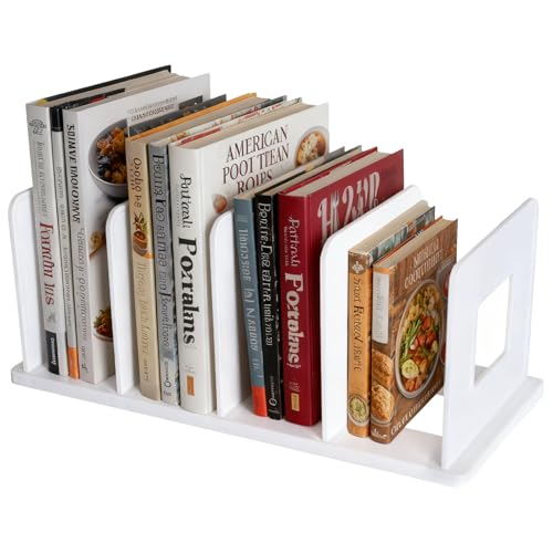 HALAGAS Cook Book Organizer, Cookbook Stand for Kitchen Counter with