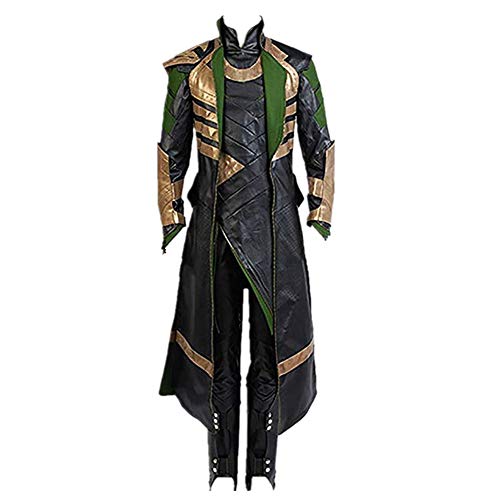 Cosplay Costume The Dark World Loki Cosplay Costume Whole Set Cosplay Costume Halloween Carnival (Male M)
