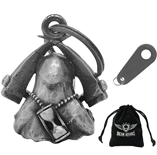 Dream Apparel Motorcycle bells for bikers,heavy rider bells accessory and key chain for luck