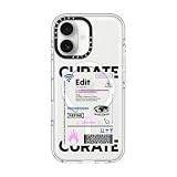 CASETiFY インパクト クリア iPhone 17 ケース [黄変防止/クリア 透明/MagSafe対応] - Messy Words - Clear
