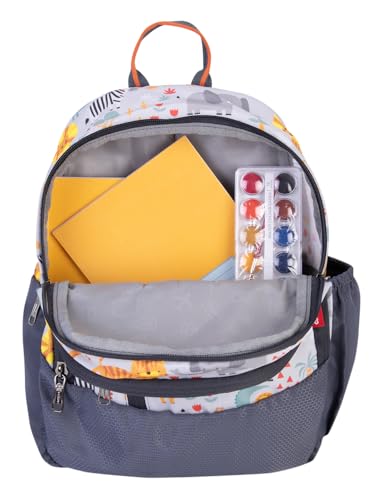 Image of COSMUS TINY TOTS ANIMO Printed School Bag 20L - 16 inches Kids Backpack ideal for Boys and Girls of Age Group 2-5 yrs | Student Casual Daypacks