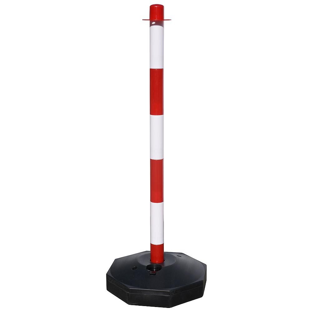 Poteau pour chaîne Wolfpack 1041100 plastique 90 cm haute visibilité