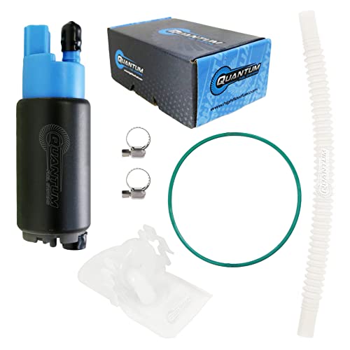 Qfs Oem In-Tank Fuel Pump Replacement For Honda Goldwing, 2001-2017, Oem 16700-Mca-013, 16700-Mca-003, Gl1800 With Flex Hose, Gasket Tank Seal, Strainer #TOP4