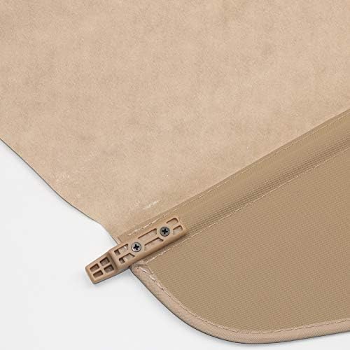 ITrims Trunk Cargo Cover for Nissan X-Trail Rogue SV S SL 2014 2015 2016 2017 2018 2019 Retractable Rear Cargo Security Shield Shade Cover Waterproof Beige (NOT fit Rouge Select)