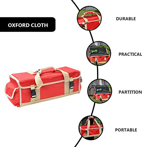 BESPORTBLE Bolsa de ferramentas de tecido Oxford resistente, bolsa organizadora para eletricista, en