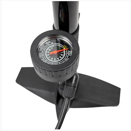 Bomba De Ar Pneus Bicicleta Carro Moto 160psi Manual Bico Duplo