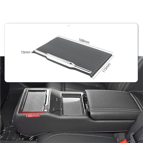 Couvercle enrouleur de console pour Ford Taurus protégeant le support verre - 6