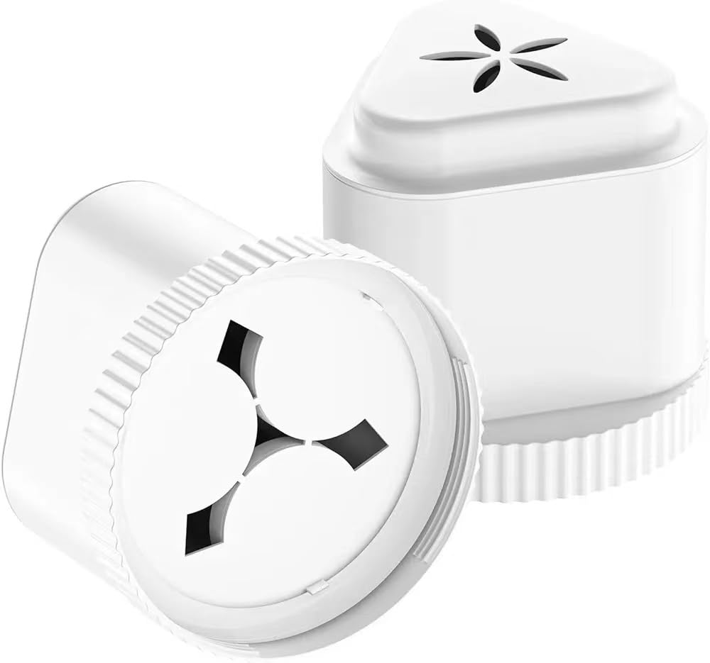 Fiitzn Water Pitcher Filter Replacement For Epic water filter?Simultaneously compatible with Epic Pure, Seychelle, Aquagear Dispenser.BPA Free. Removes Fluoride, Chlorine, Lead(2pack) (2)