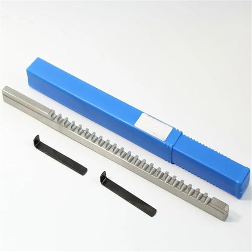 Keyway Cutting Tool 5/16 C Push-Type Keyway Broach HSS Cutting Cutter CNC Machine Tool(C1-8mm)