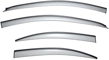 WellVisors Window Visors Compatible with Chevrolet 2012-2020 Sonic Sedan
