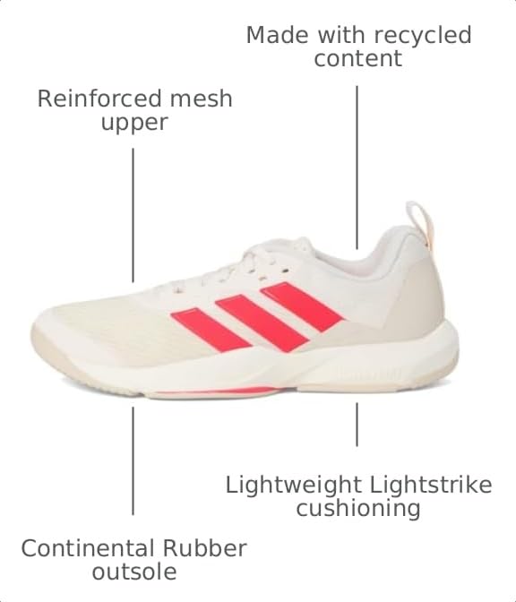 Image of adidas Womens Rapidmove 2 Training Sneakers Shoes - Off White