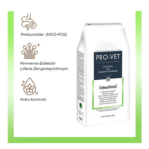 İntestinal Veteriner Diyet Sindirim Sistemi Destekleyici Kopek Maması 2,5 kg