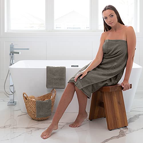 Marmaris Co. Bamboo Towels Set Of 3 Luxury Bath Towel, Hand Towel, And Face Towel Set Complete Towels Set For Bathroom #TOP1