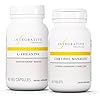 Integrative Therapeutics Bundle with Cortisol Manager, 30 Tablets & L-Theanine, 60 Capsules - Cortisol Manager for Stress Support with Ashwagandha* - L-Theanine to Support a Relaxed State*