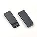 Produktbild Gürtelschnalle, 62 x 22 mm, Gürtelschnalle, Schlüsselring, Schwarz, 10 Stück