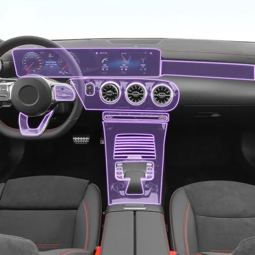 Film de protection en TPU pour console centrale Mercedes Benz CLA 2020-2024