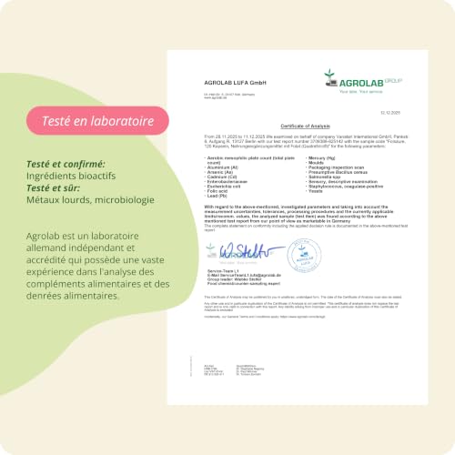 Acide Folique 400ug - Vitamine B9 | Qualité supérieure : Methyl Folate 5-MTHF Quatrefolic® | Grossesse + Anti Fatigue | 120 Gélules | VEGAN & SANS ADDITIFS | Vegavero® – vue 4