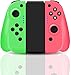 Maegoo Mandos para Switch Inalámbrico, Switch Mando Bluetooth Joypad Gamepad Joysticks de Repuesto Joypad con Vibración de Doble Choque y Giroscopio
