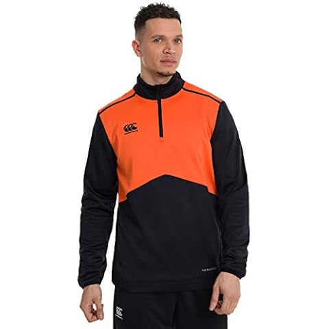 Canterbury Thermoreg Quarter Zip Fleece - Black Cover