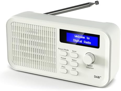 OiDiPi Portable DAB Radios, DAB+ FM Radio, Digital Radios, USB ...
