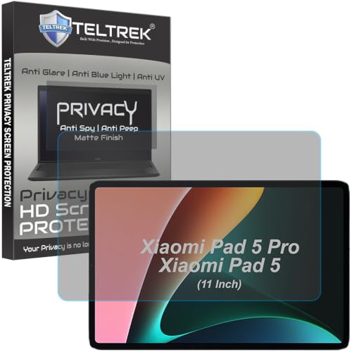 Image of Privacy Matte Anti Peep Screen Guard Compatible With Xiaomi Pad 5 / Xiaomi Pad 5 Pro Tab (11 inch Inch Tablet) Anti Spy Screenguard Not a Tempered Glass Screen Protector
