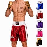 Red and White Boxing Briefs