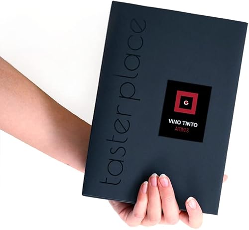 Miniatura 2 de Set de Aromas de vino tinto - TASTERPLACE AROMA SET - versión en español - para Sommeliers - para Amantes del Vino - Herramienta de degustación