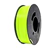 WINKLE PLA HD-filament, fluorescerend, geel, elektrisch, voor 3D-printers, PLA-filament, 1,75 mm, 1 kg, geel PLA, fluorescerende look, spoel met 1 kg