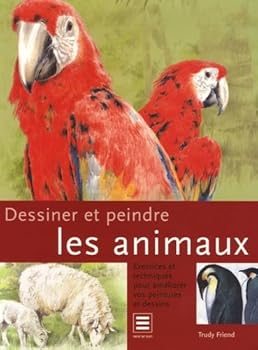 Paperback DRAW/PAINT ANIMALS: EV [French] Book