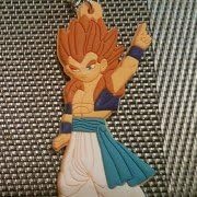 Dragonball Z Gogeta SSJ Keychain 1x Anime DBZ Keyring Keychain Double Sided PVC Anime Premium
