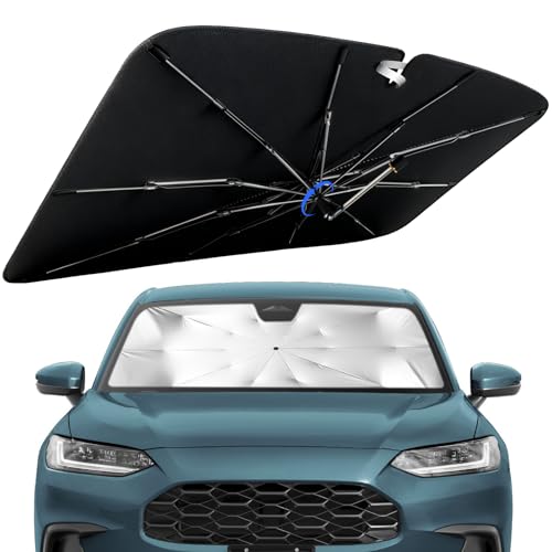 Windshield Sun Shade for Honda HR-V 2023-2026 with 360° Rotating Shaft
