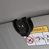 Car Black Sunvisor Clip – Compatible with Zynn Tins, Skull Sun Visor Clips for All Zynn Cans, Funny Gifts for Zynn Users and Nicotine Pouch Fans